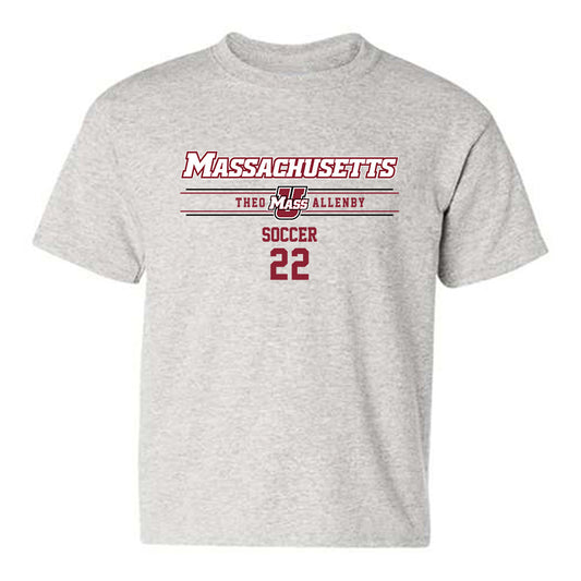 UMass - NCAA Men's Soccer : Theo Allenby - Classic Fashion Shersey Youth T-Shirt-0