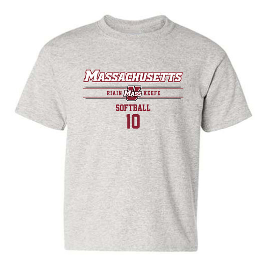 UMass - NCAA Softball : Riain Keefe - Classic Fashion Shersey Youth T-Shirt-0