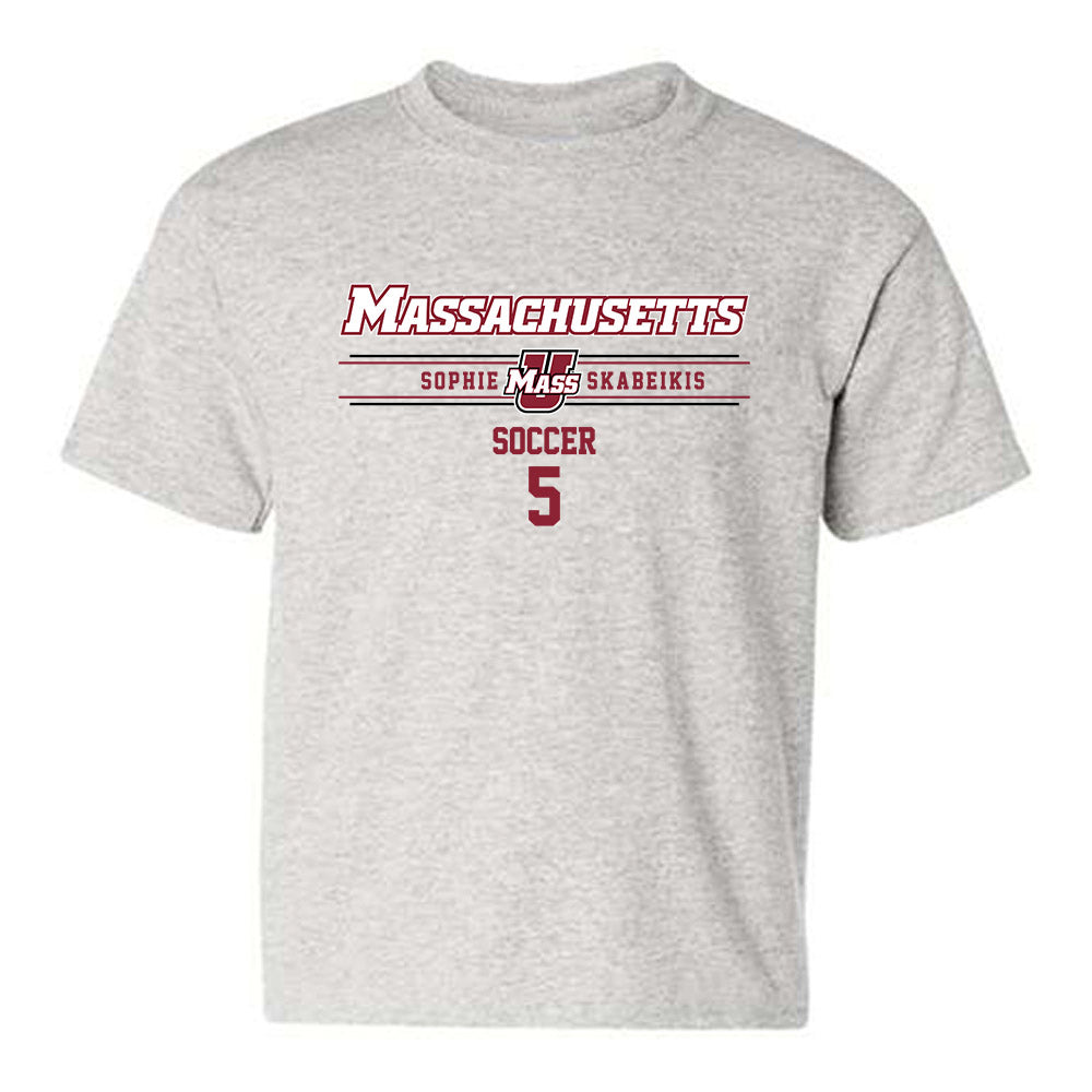 UMass - NCAA Women's Soccer : Sophie Skabeikis - Classic Fashion Shersey Youth T-Shirt-0