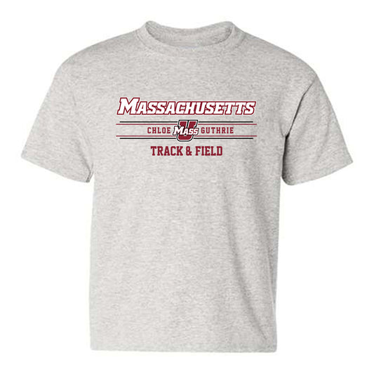 UMass - NCAA Women's Track & Field : Chloe Guthrie - Classic Fashion Shersey Youth T-Shirt-0