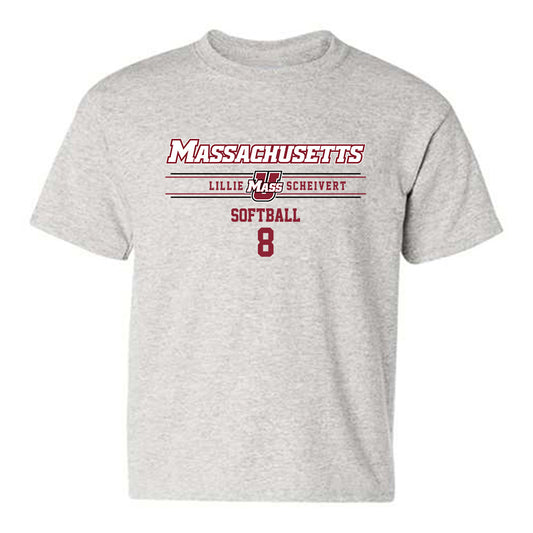 UMass - NCAA Softball : Lillie Scheivert - Classic Fashion Shersey Youth T-Shirt-0