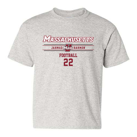 UMass - NCAA Football : Jahmad Harmon - Classic Fashion Shersey Youth T-Shirt-0