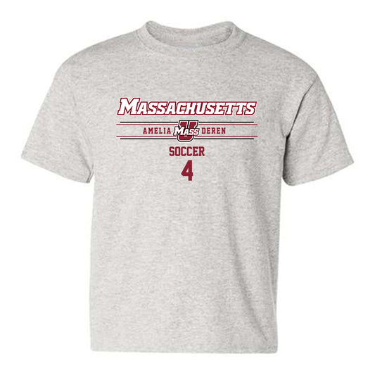 UMass - NCAA Women's Soccer : Amelia Deren - Classic Fashion Shersey Youth T-Shirt-0
