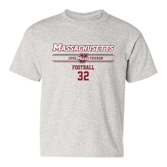 UMass - NCAA Football : Jose Touron - Classic Fashion Shersey Youth T-Shirt