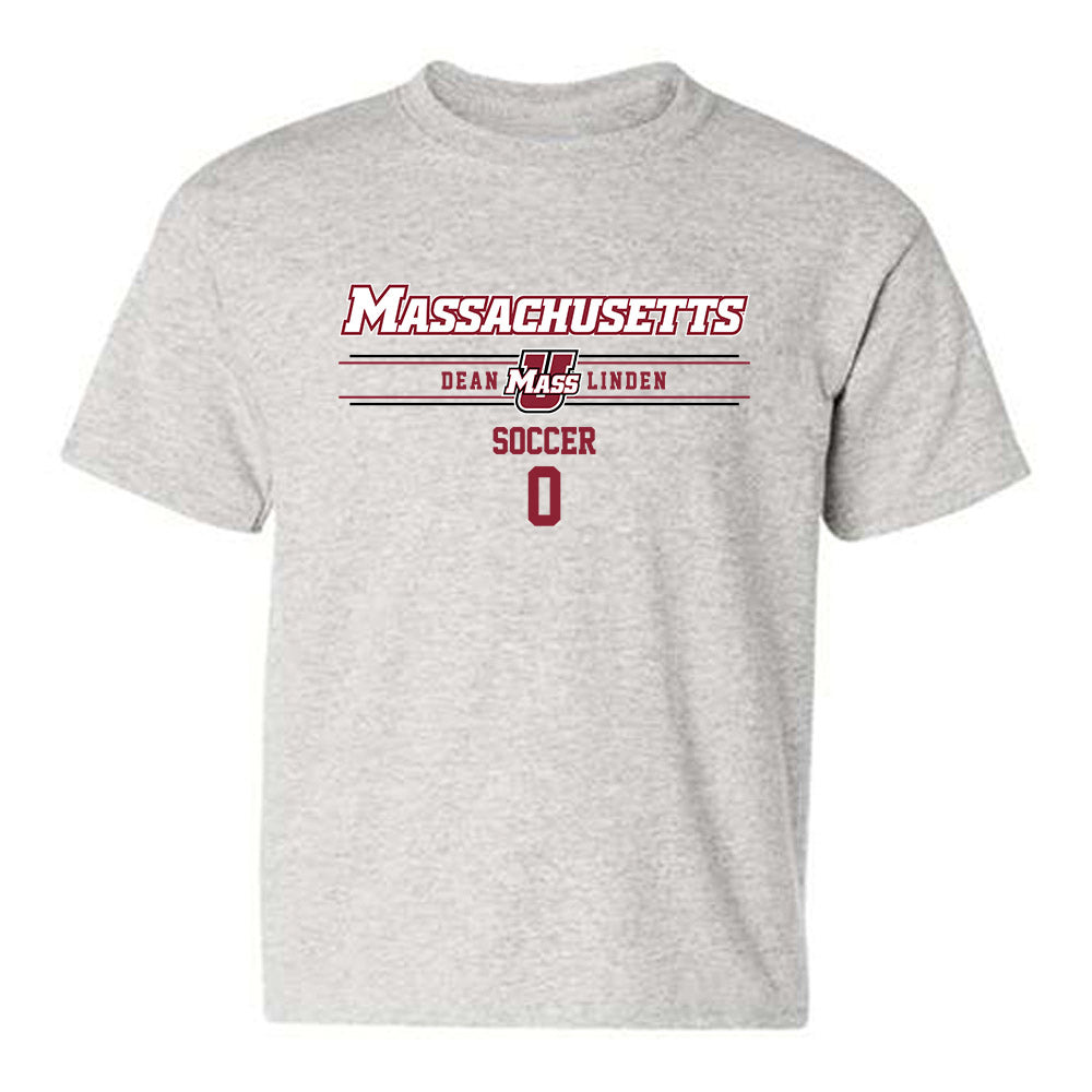 UMass - NCAA Men's Soccer : Dean Linden - Classic Fashion Shersey Youth T-Shirt-0