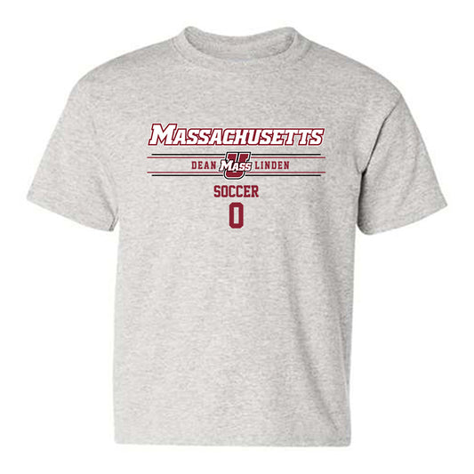 UMass - NCAA Men's Soccer : Dean Linden - Classic Fashion Shersey Youth T-Shirt-0