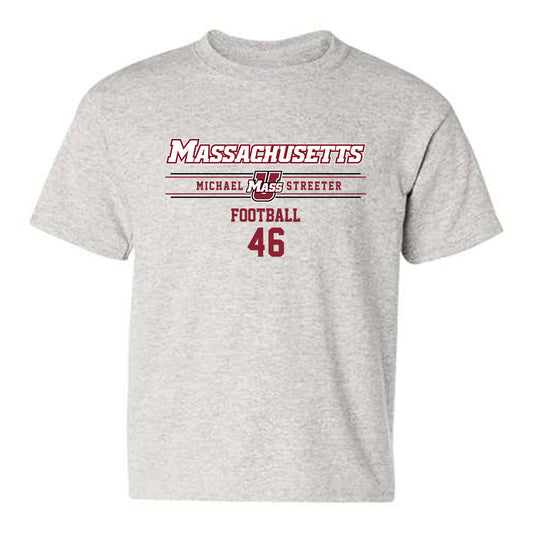 UMass - NCAA Football : Michael Streeter - Classic Fashion Shersey Youth T-Shirt-0