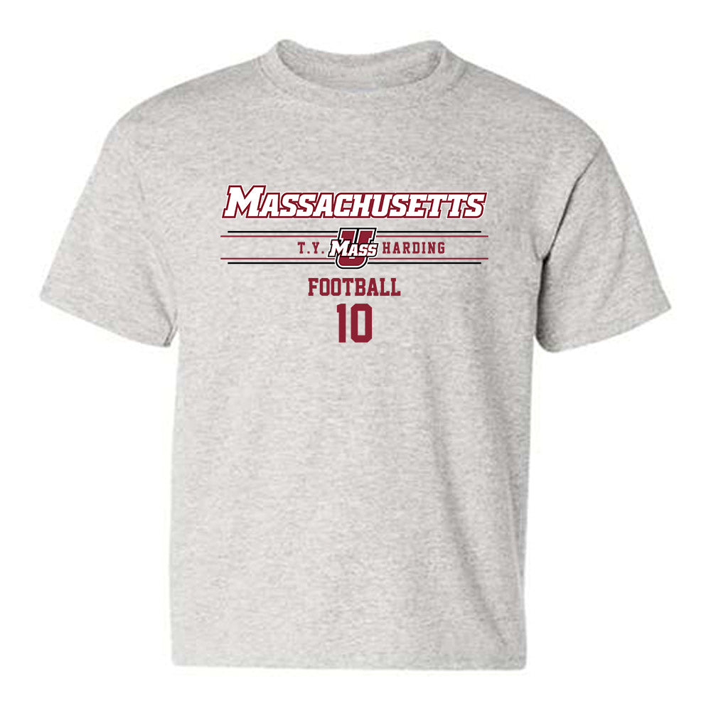 UMass - NCAA Football : T.Y. Harding - Classic Fashion Shersey Youth T-Shirt-0