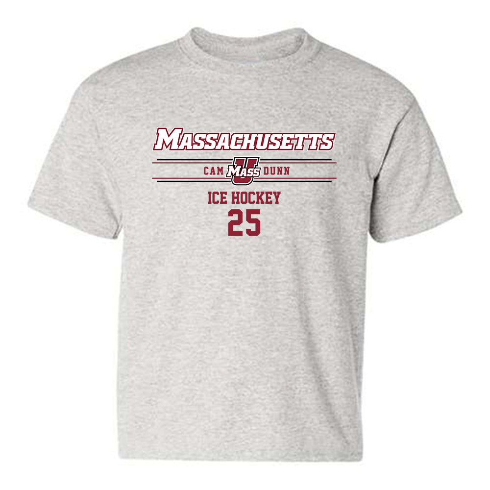 UMass - NCAA Men's Ice Hockey : Cam Dunn - Classic Fashion Shersey Youth T-Shirt-0