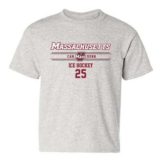 UMass - NCAA Men's Ice Hockey : Cam Dunn - Classic Fashion Shersey Youth T-Shirt-0
