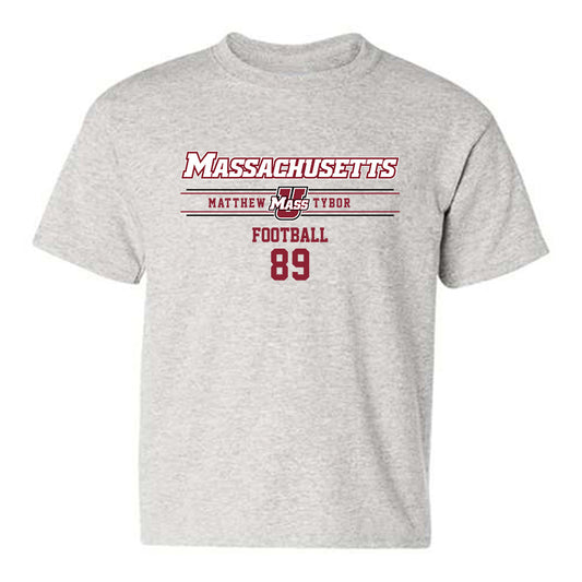 UMass - NCAA Football : Matthew Tybor - Classic Fashion Shersey Youth T-Shirt-0