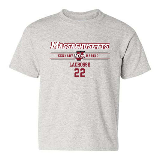 UMass - NCAA Women's Lacrosse : Kennady Marino - Classic Fashion Shersey Youth T-Shirt-0
