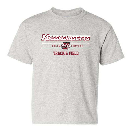 UMass - NCAA Men's Track & Field : Tyler Fortune - Classic Fashion Shersey Youth T-Shirt-0