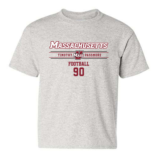 UMass - NCAA Football : Timothy Passmore - Classic Fashion Shersey Youth T-Shirt-0