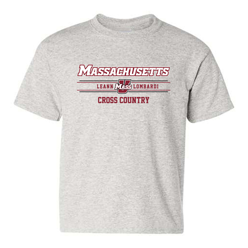 UMass - NCAA Women's Cross Country : Leann Lombardi - Classic Fashion Shersey Youth T-Shirt-0