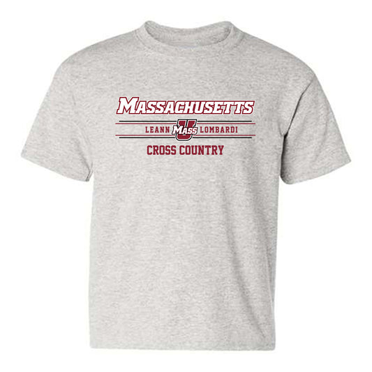 UMass - NCAA Women's Cross Country : Leann Lombardi - Classic Fashion Shersey Youth T-Shirt-0