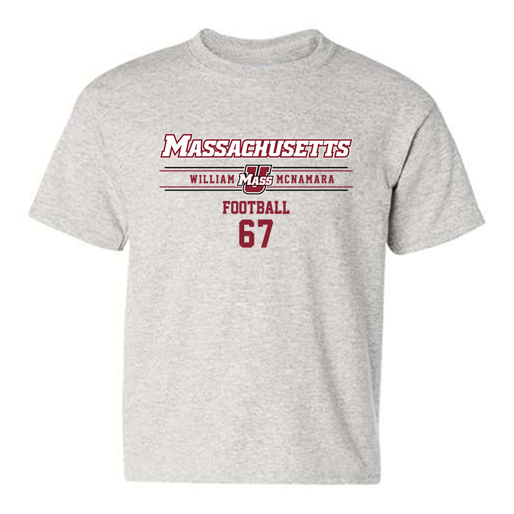 UMass - NCAA Football : William Mcnamara - Classic Fashion Shersey Youth T-Shirt-0