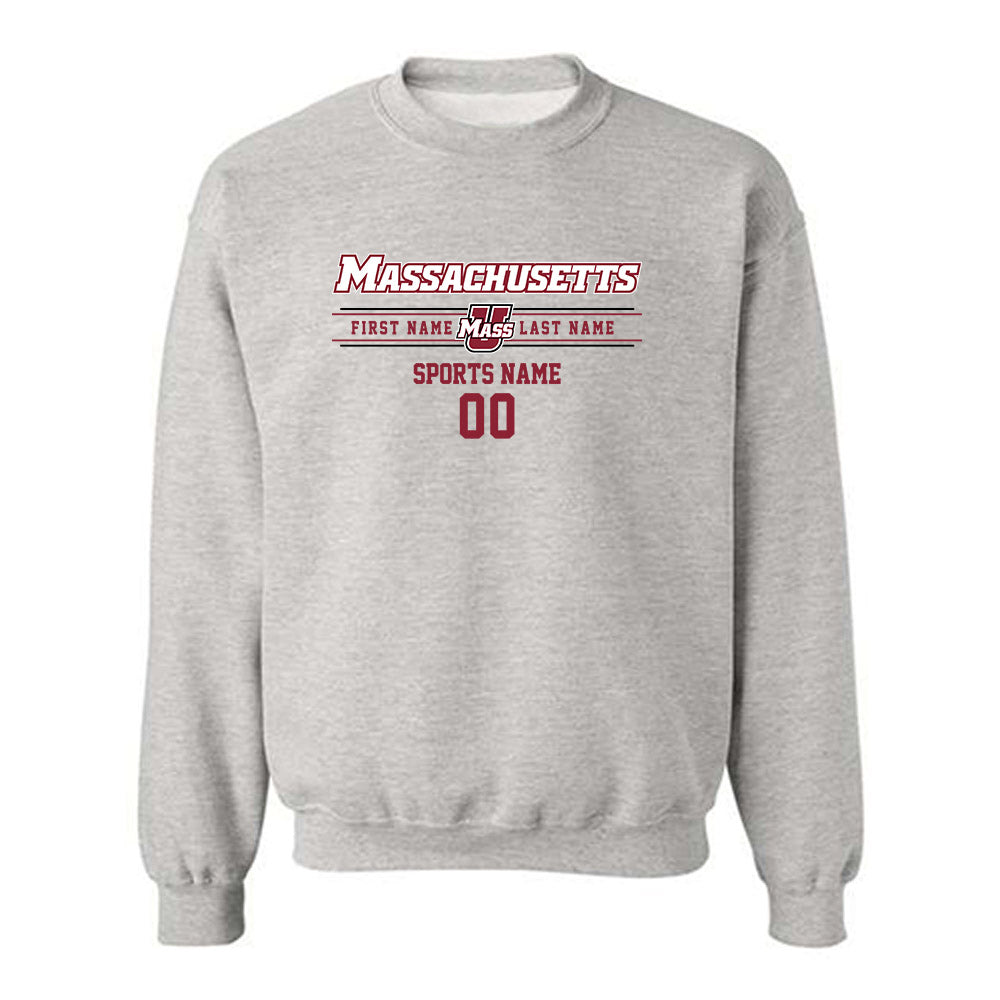 UMass - NCAA Women's Basketball : - Classic Fashion Shersey Crewneck Sweatshirt