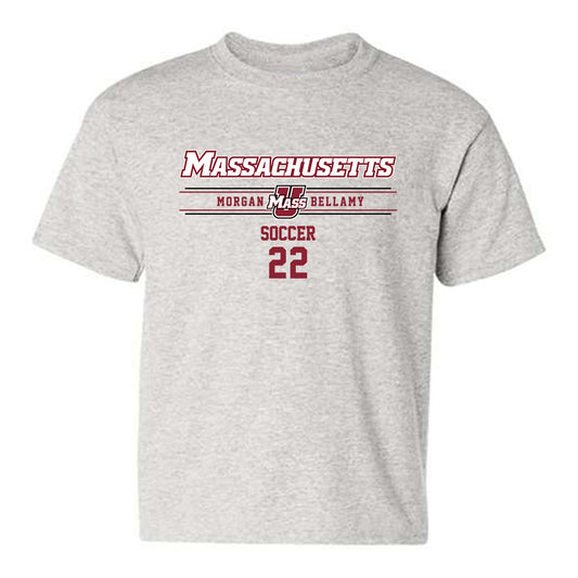 UMass - NCAA Women's Soccer : Morgan Bellamy - Classic Fashion Shersey Youth T-Shirt-0