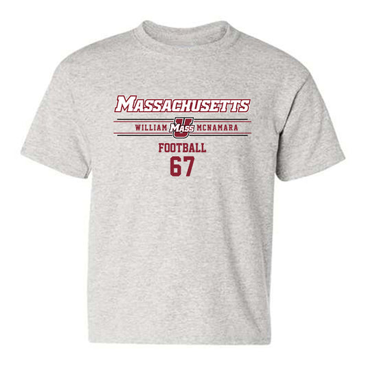 UMass - NCAA Football : William McNamara - Classic Fashion Shersey Youth T-Shirt-0