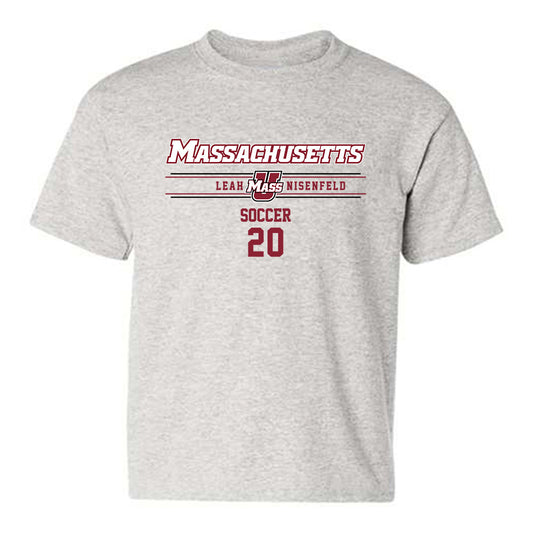 UMass - NCAA Women's Soccer : Leah Nisenfeld - Classic Fashion Shersey Youth T-Shirt-0