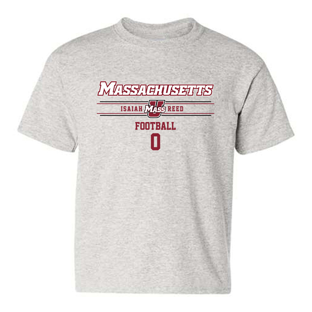 UMass - NCAA Football : Isaiah Reed - Classic Fashion Shersey Youth T-Shirt-0
