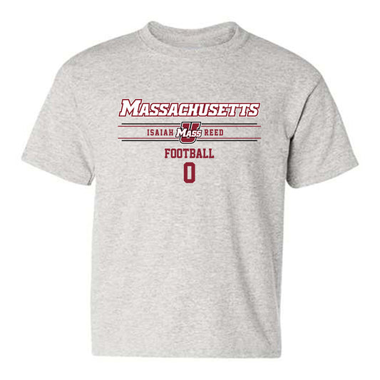 UMass - NCAA Football : Isaiah Reed - Classic Fashion Shersey Youth T-Shirt-0