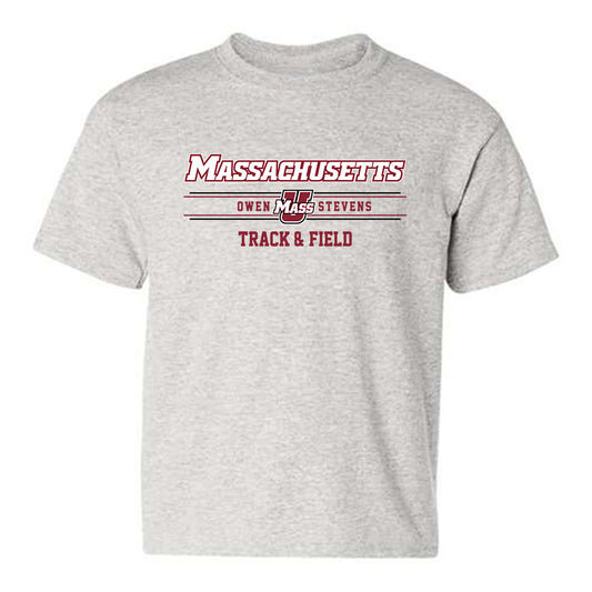UMass - NCAA Men's Track & Field : Owen Stevens - Classic Fashion Shersey Youth T-Shirt-0
