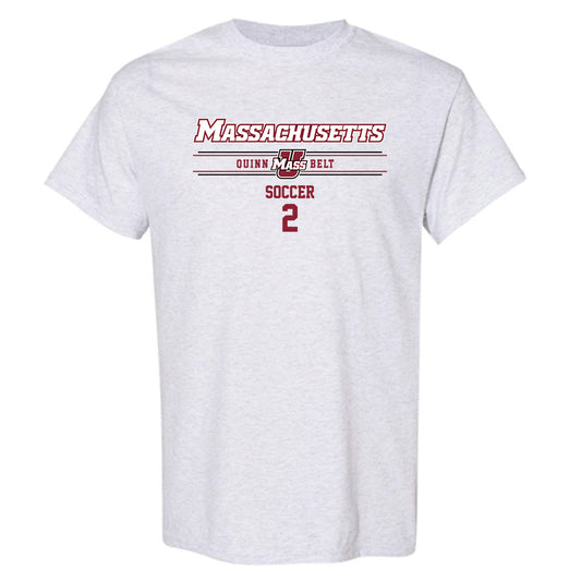 UMass - NCAA Men's Soccer : Quinn Belt - Classic Fashion Shersey T-Shirt-0