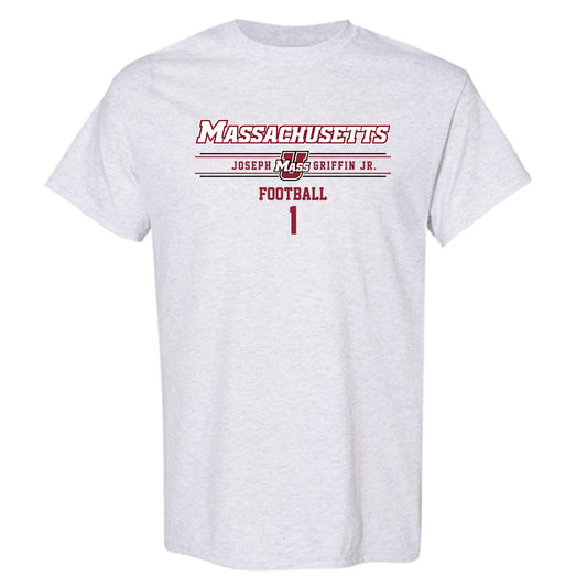 UMass - NCAA Football : Joseph Griffin Jr. - Classic Fashion Shersey T-Shirt-0