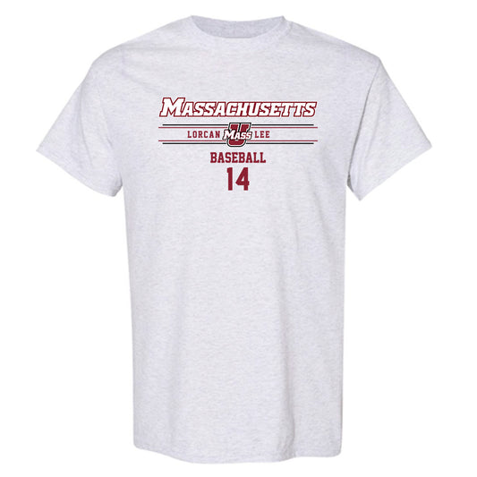 UMass - NCAA Baseball : Lorcan Lee - Classic Fashion Shersey T-Shirt-0