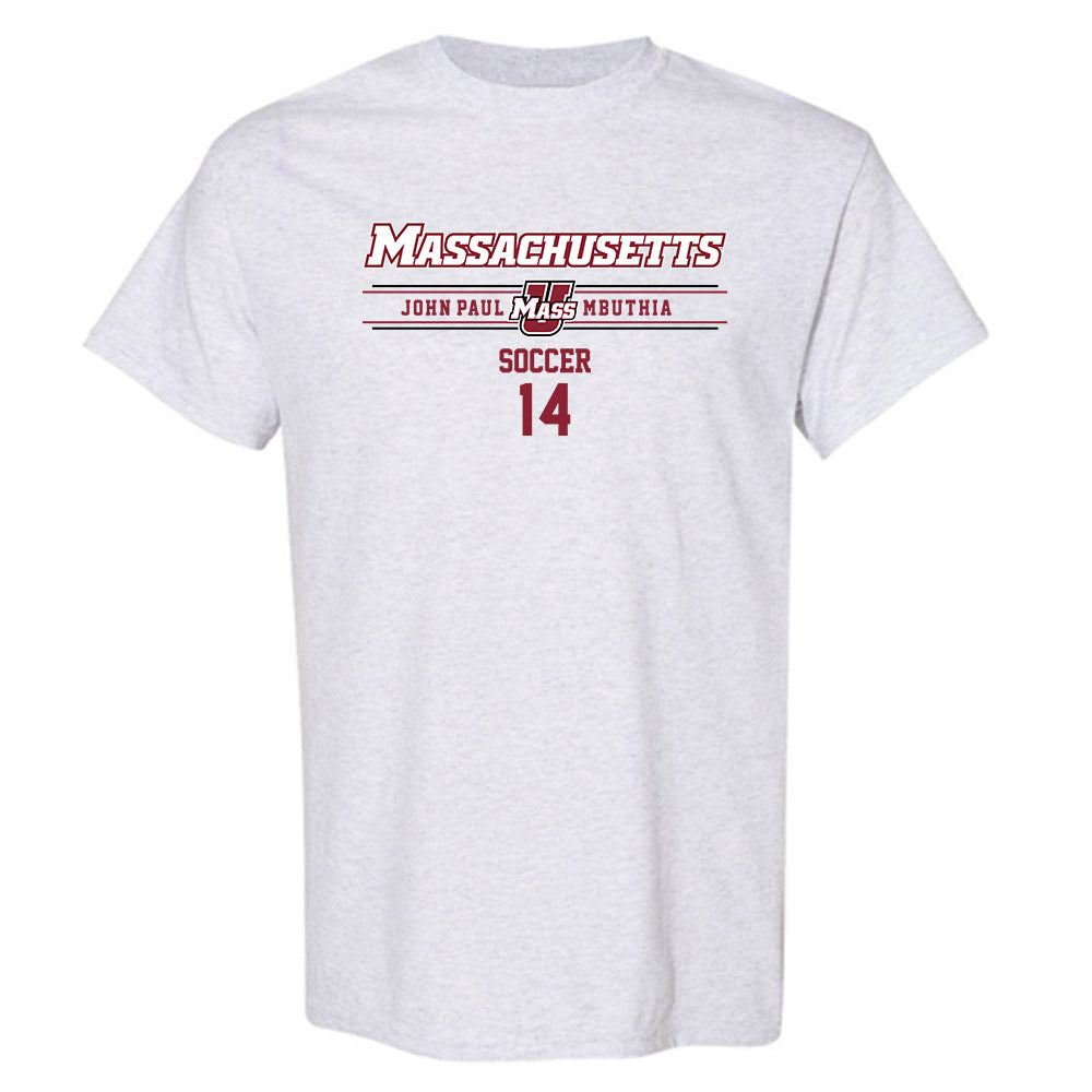 UMass - NCAA Men's Soccer : John-Paul Mbuthia - Classic Fashion Shersey T-Shirt-0