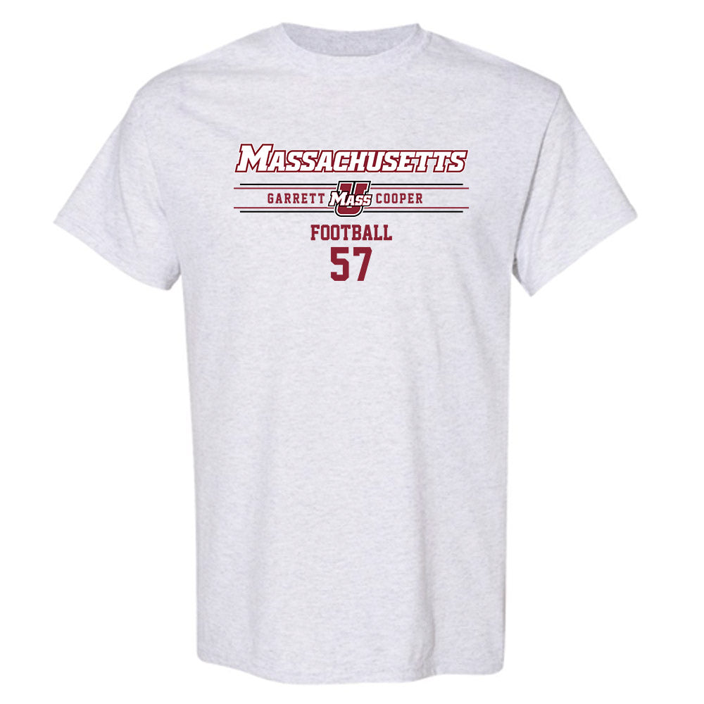 UMass - NCAA Football : Garrett Cooper - Classic Fashion Shersey T-Shirt-0