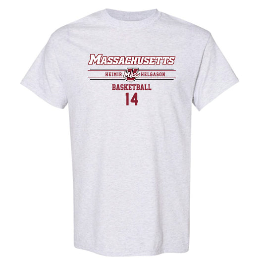 UMass - NCAA Men's Basketball : Heimir Helgason - Classic Fashion Shersey T-Shirt-0