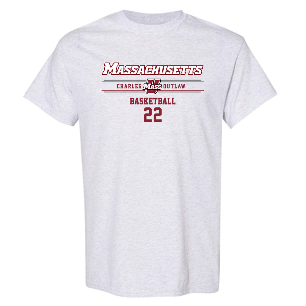 UMass - NCAA Men's Basketball : Charles Outlaw - Classic Fashion Shersey T-Shirt-0