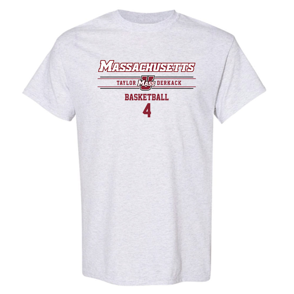 UMass - NCAA Women's Basketball : Taylor Derkack - Classic Fashion Shersey T-Shirt-0
