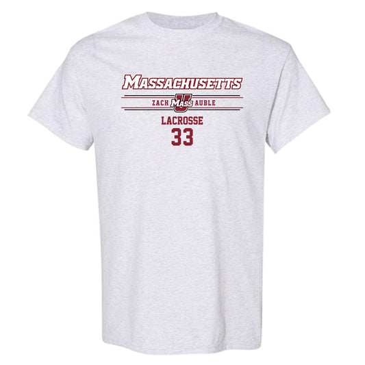 UMass - NCAA Men's Lacrosse : Zach Auble - Classic Fashion Shersey T-Shirt-0