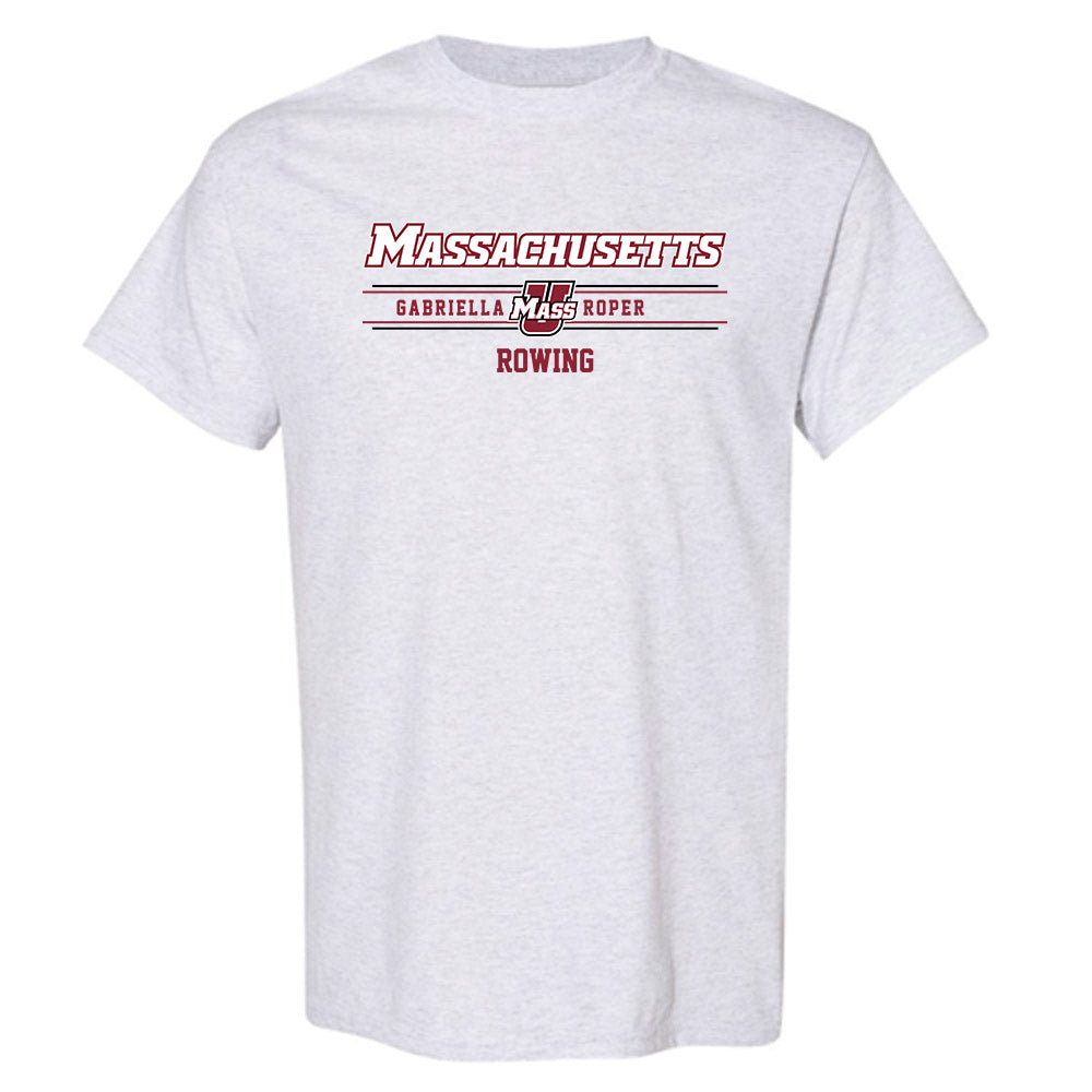 UMass - NCAA Women's Rowing : Gabriella Roper - Classic Fashion Shersey T-Shirt-0