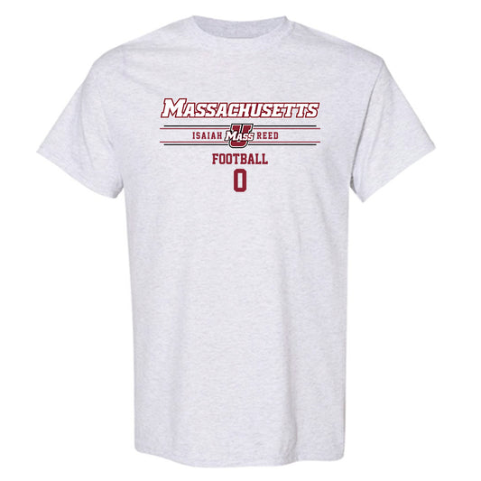 UMass - NCAA Football : Isaiah Reed - Classic Fashion Shersey T-Shirt-0