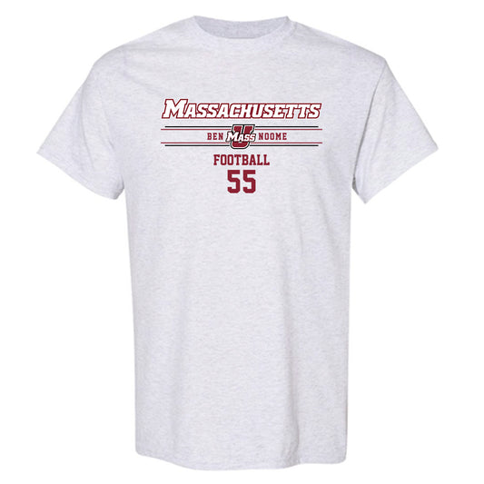 UMass - NCAA Football : Ben Noome - Classic Fashion Shersey T-Shirt-0