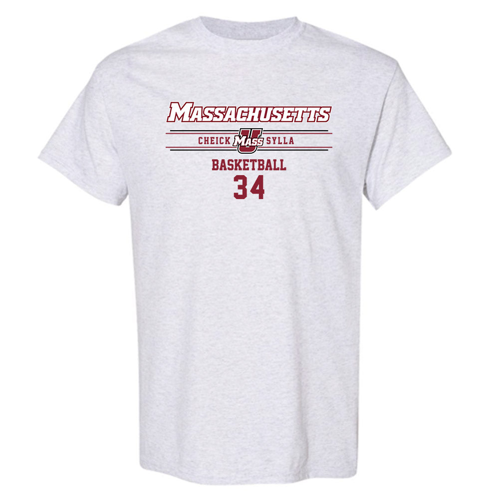 UMass - NCAA Men's Basketball : Cheick Sylla - Classic Fashion Shersey T-Shirt-0