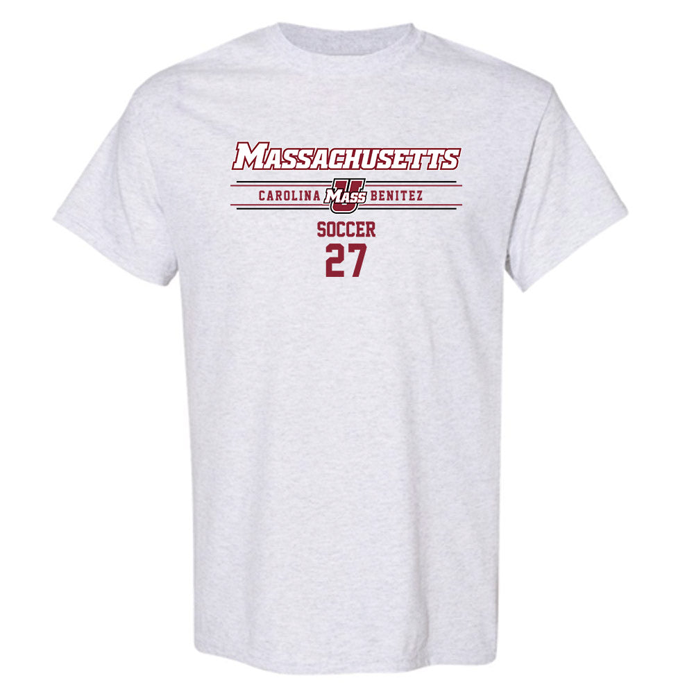 UMass - NCAA Women's Soccer : Carolina Benitez - Classic Fashion Shersey T-Shirt-0