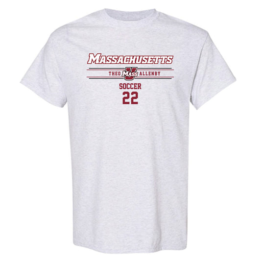 UMass - NCAA Men's Soccer : Theo Allenby - Classic Fashion Shersey T-Shirt-0