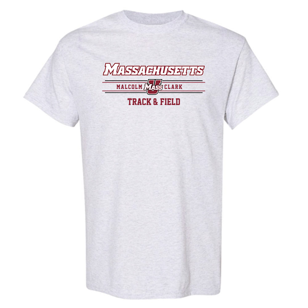 UMass - NCAA Men's Track & Field : Malcolm Clark - Classic Fashion Shersey T-Shirt-0