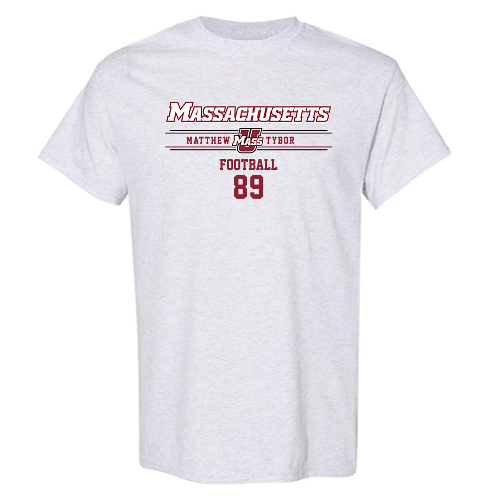 UMass - NCAA Football : Matthew Tybor - Classic Fashion Shersey T-Shirt-0