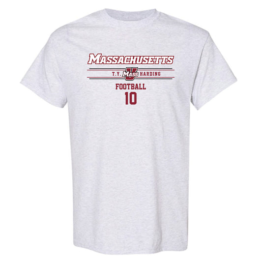 UMass - NCAA Football : T.Y. Harding - Classic Fashion Shersey T-Shirt-0