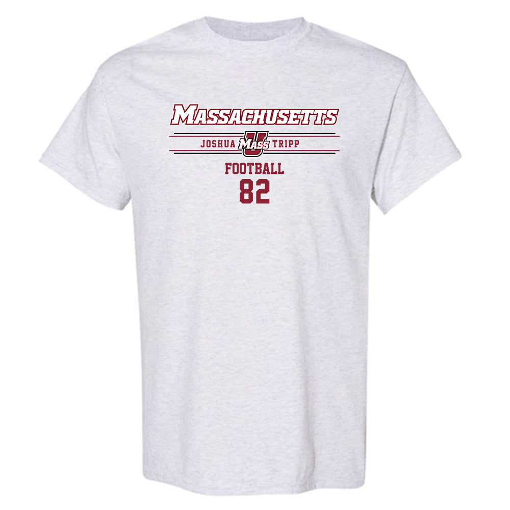 UMass - NCAA Football : Joshua Tripp - Classic Fashion Shersey T-Shirt-0