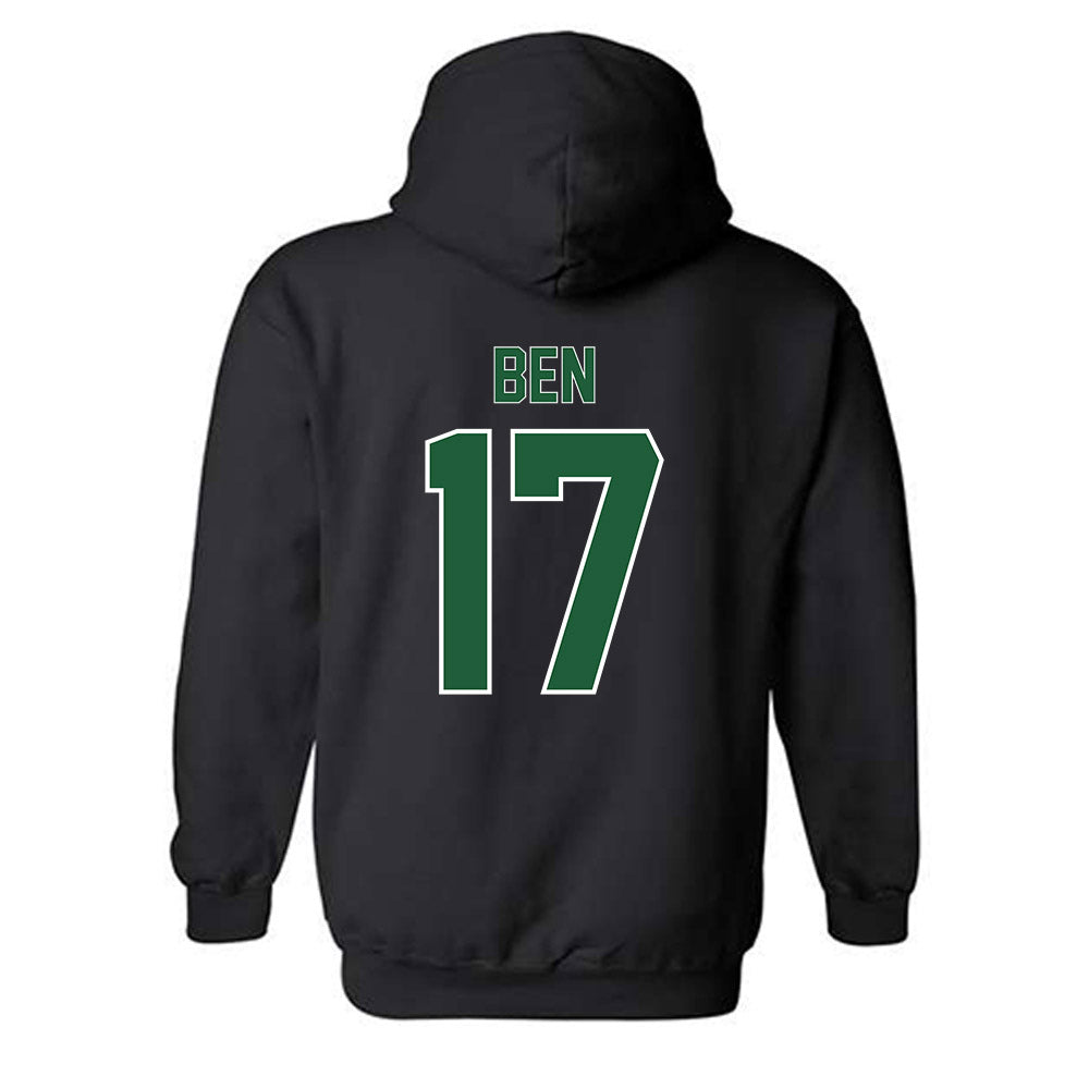 Utah Valley - NCAA Men's Soccer : Deontae Ben - Classic Fashion Shersey Hooded Sweatshirt-1