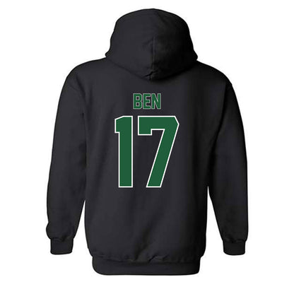 Utah Valley - NCAA Men's Soccer : Deontae Ben - Classic Fashion Shersey Hooded Sweatshirt-1