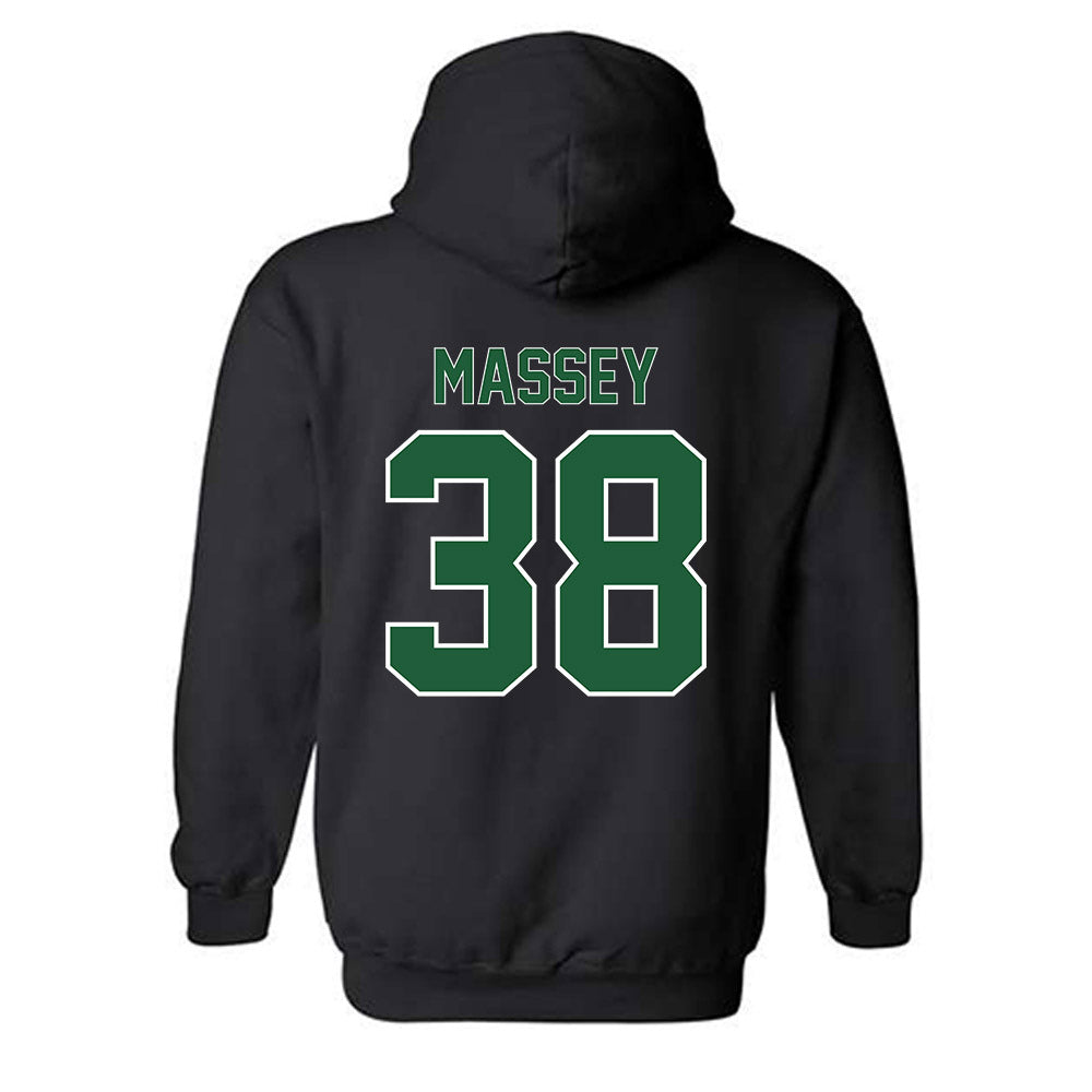 Utah Valley - NCAA Baseball : DJ Massey - Classic Fashion Shersey Hooded Sweatshirt-1